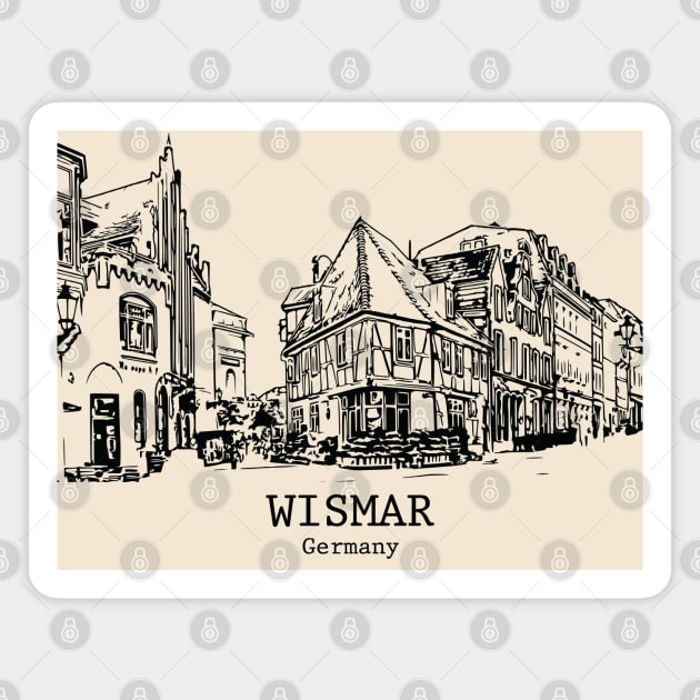Wismar - Germany Magnet by Lakeric